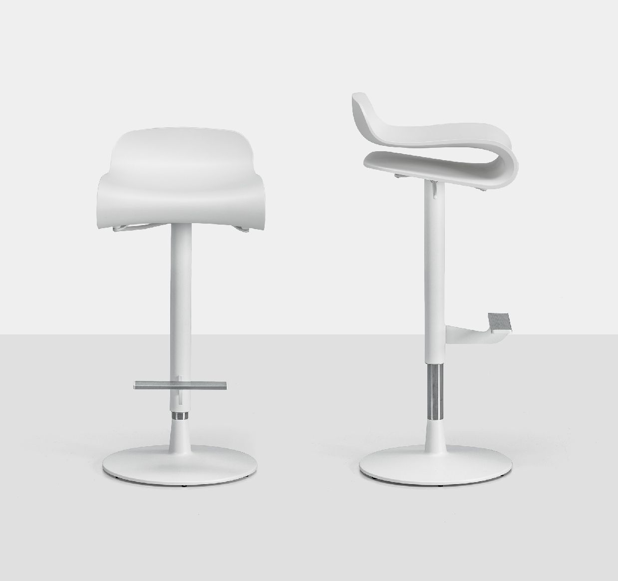 BCN Barhocker höhenverstellbar Kristalia