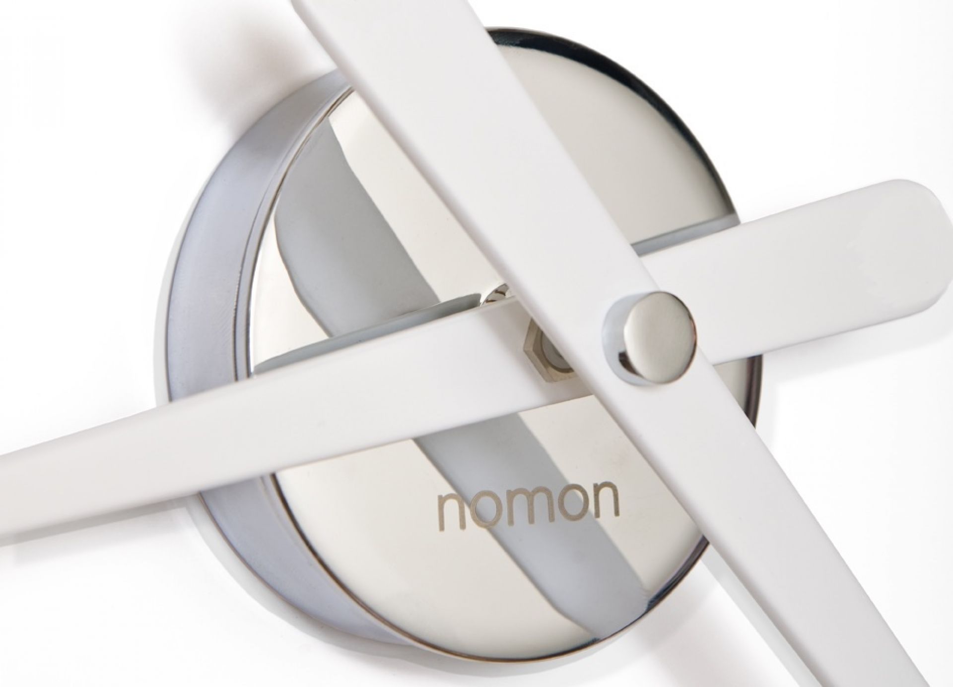 Rodón mini L Wanduhr weiss nomon