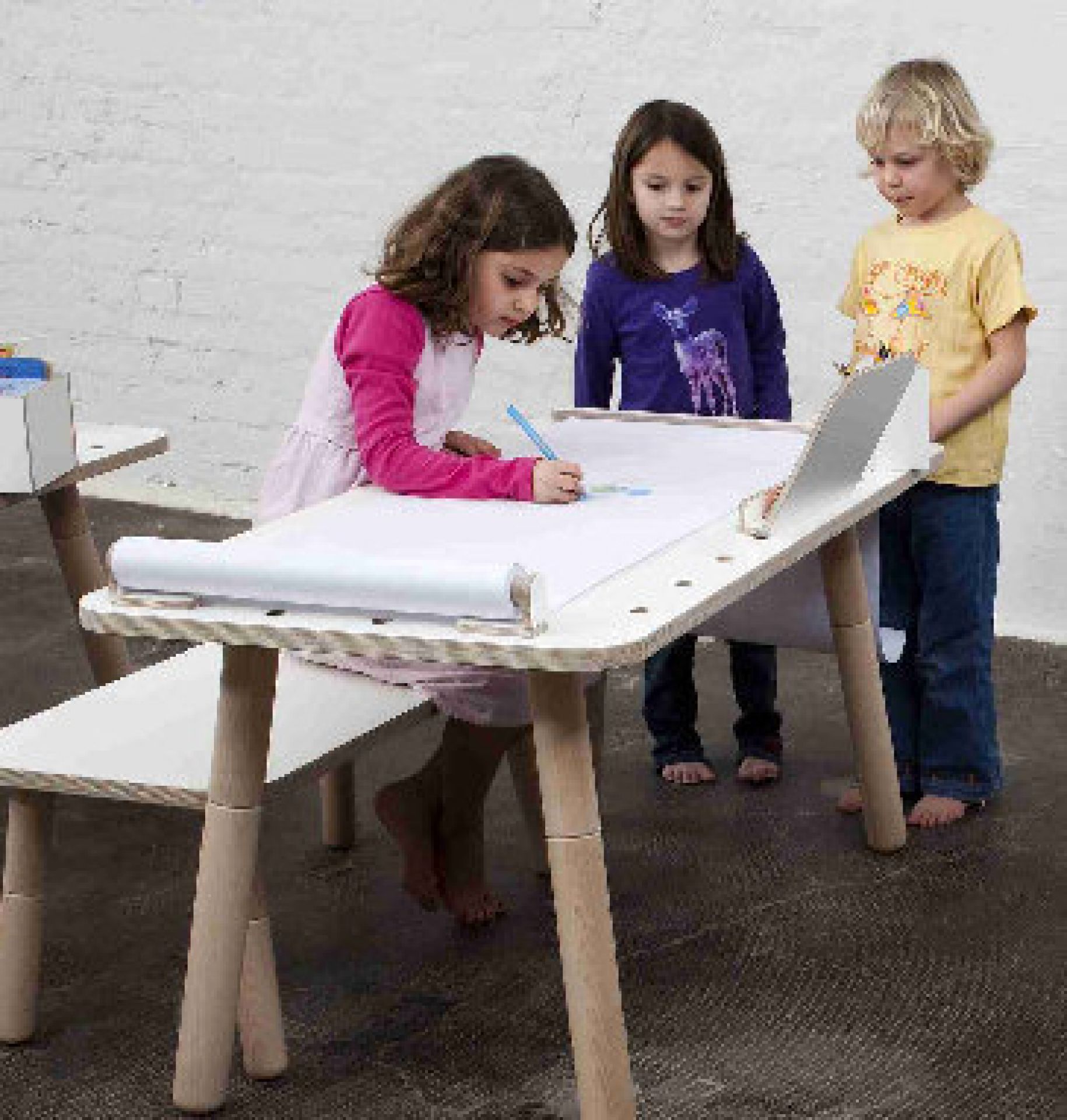 Growing Table Zeichenrolle für Kindertisch Pure Position
