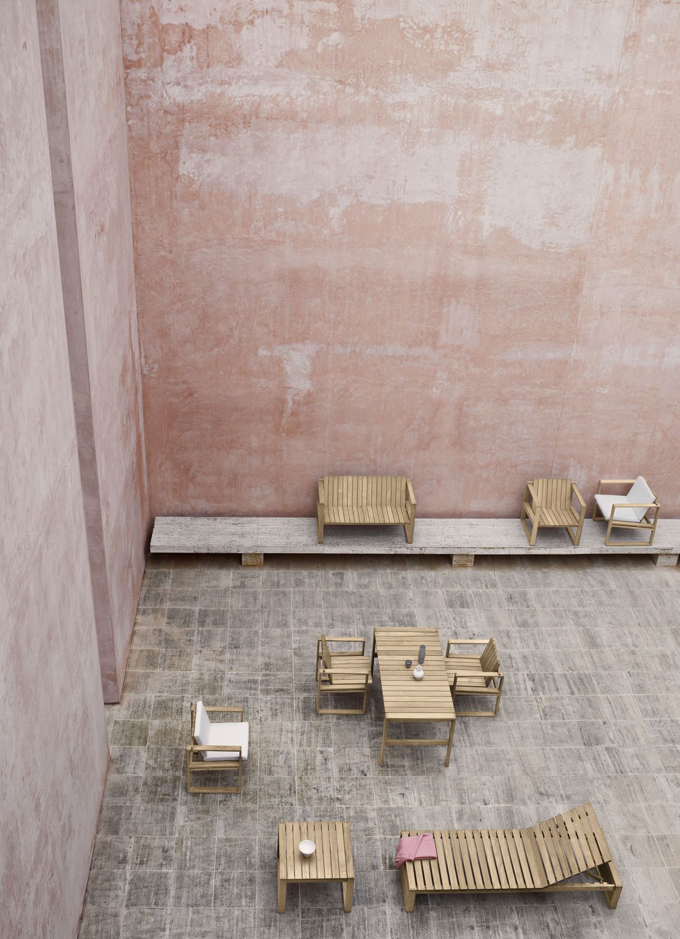 Bodil Kjaer 2er Sofa Outdoor Carl Hansen & Søn