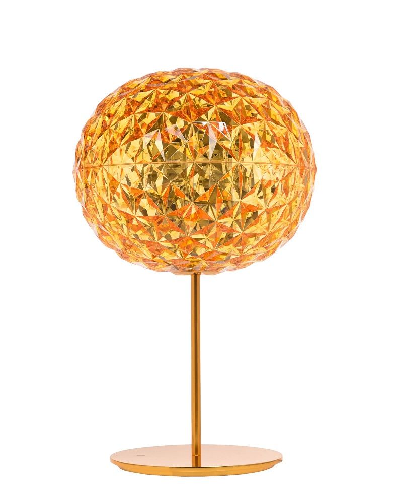 Planet Tischleuchte 53 cm Kartell Bernstein