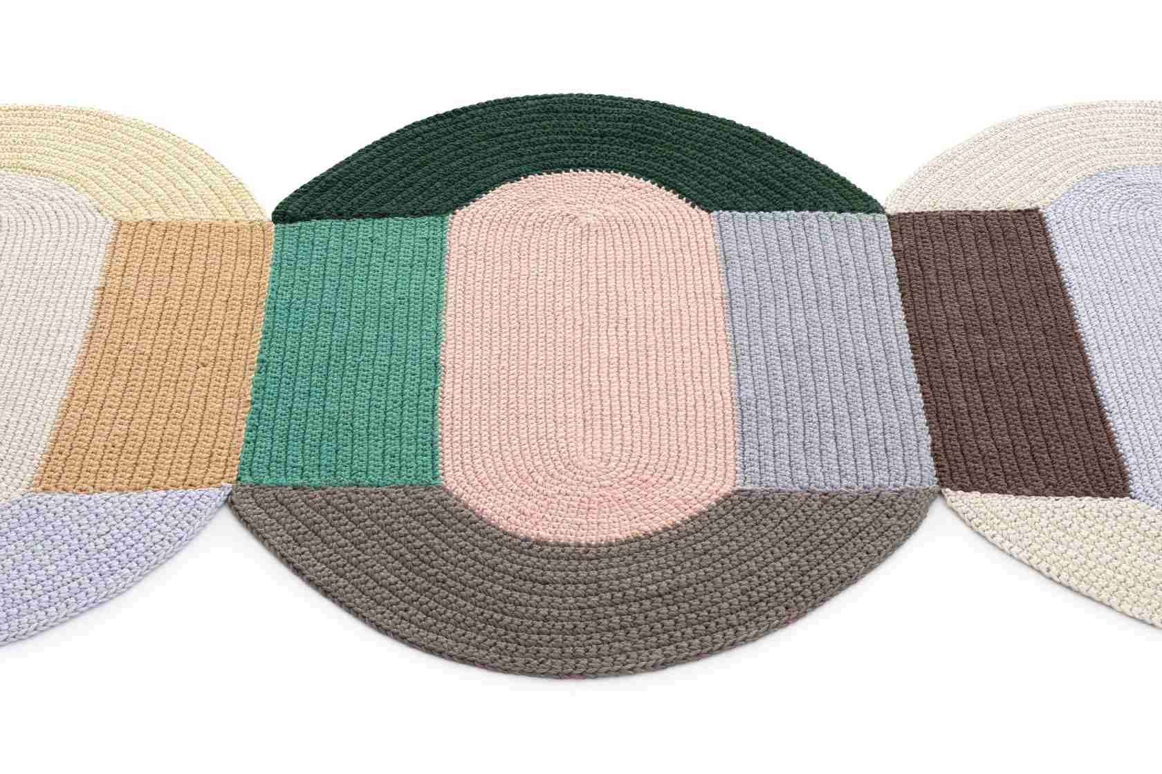 The Crochet Collection Embroidery Mix Teppich 180x300 cm Gan