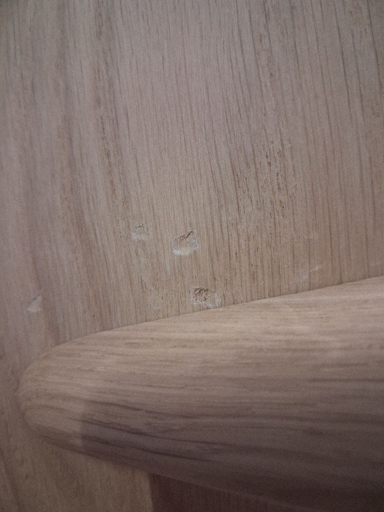 Slab Side Chair Eiche natur Tom Dixon MÄNGELEXEMPLAR