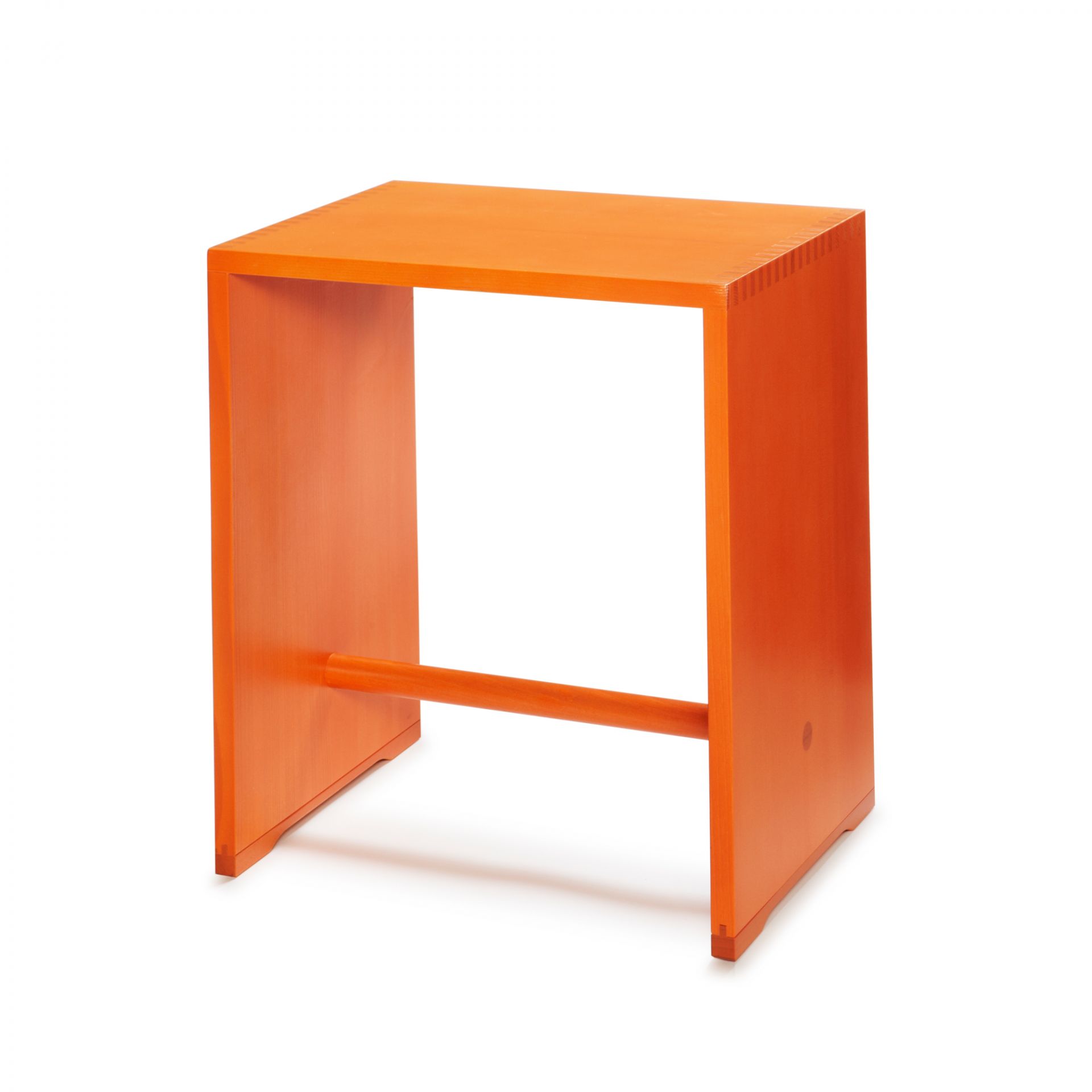Ulmer Hocker leuchtorange Max Bill wb form