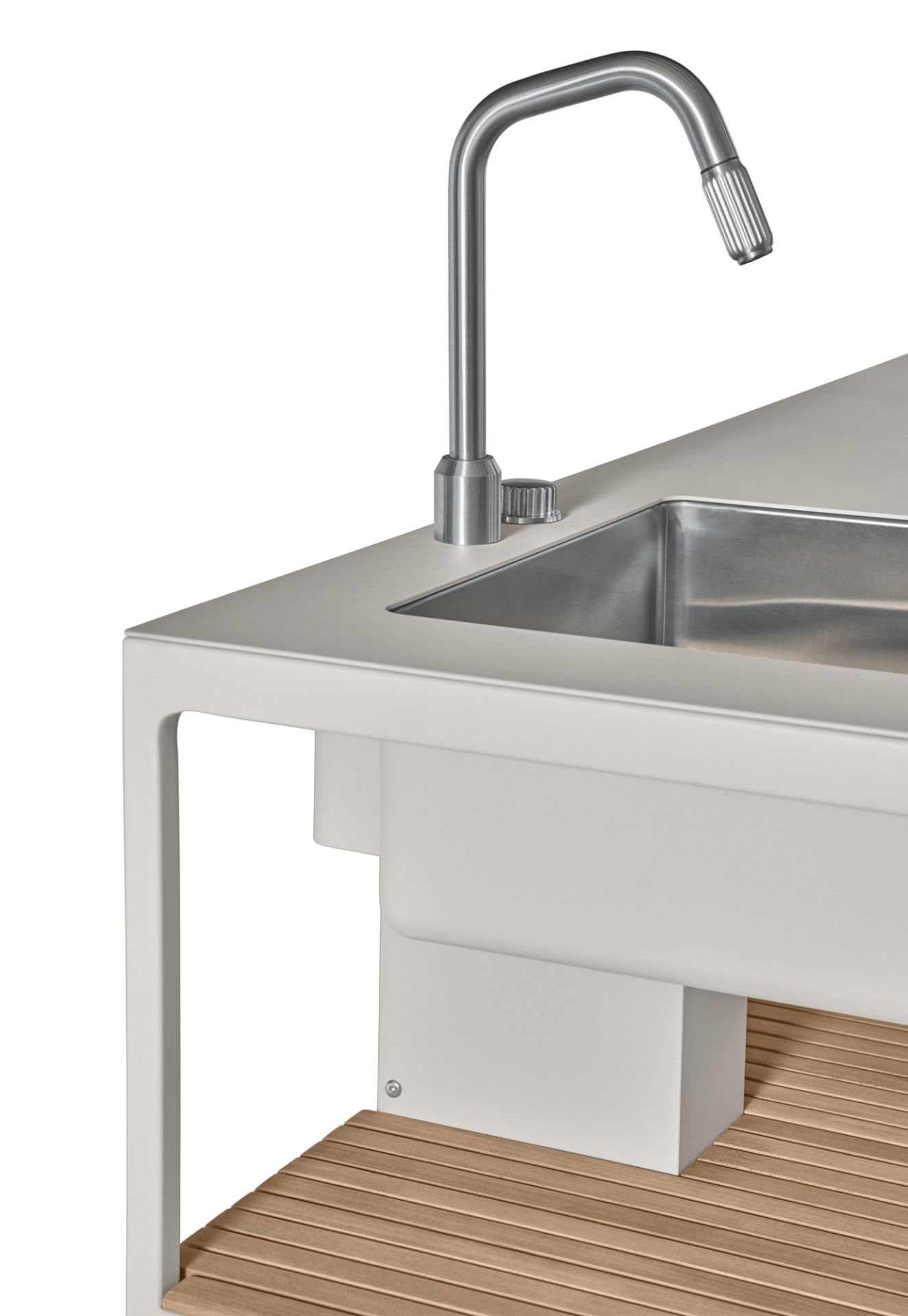 Open-Air Outdoor Kitchen Unit Küchenzeile mit Spüle Vipp