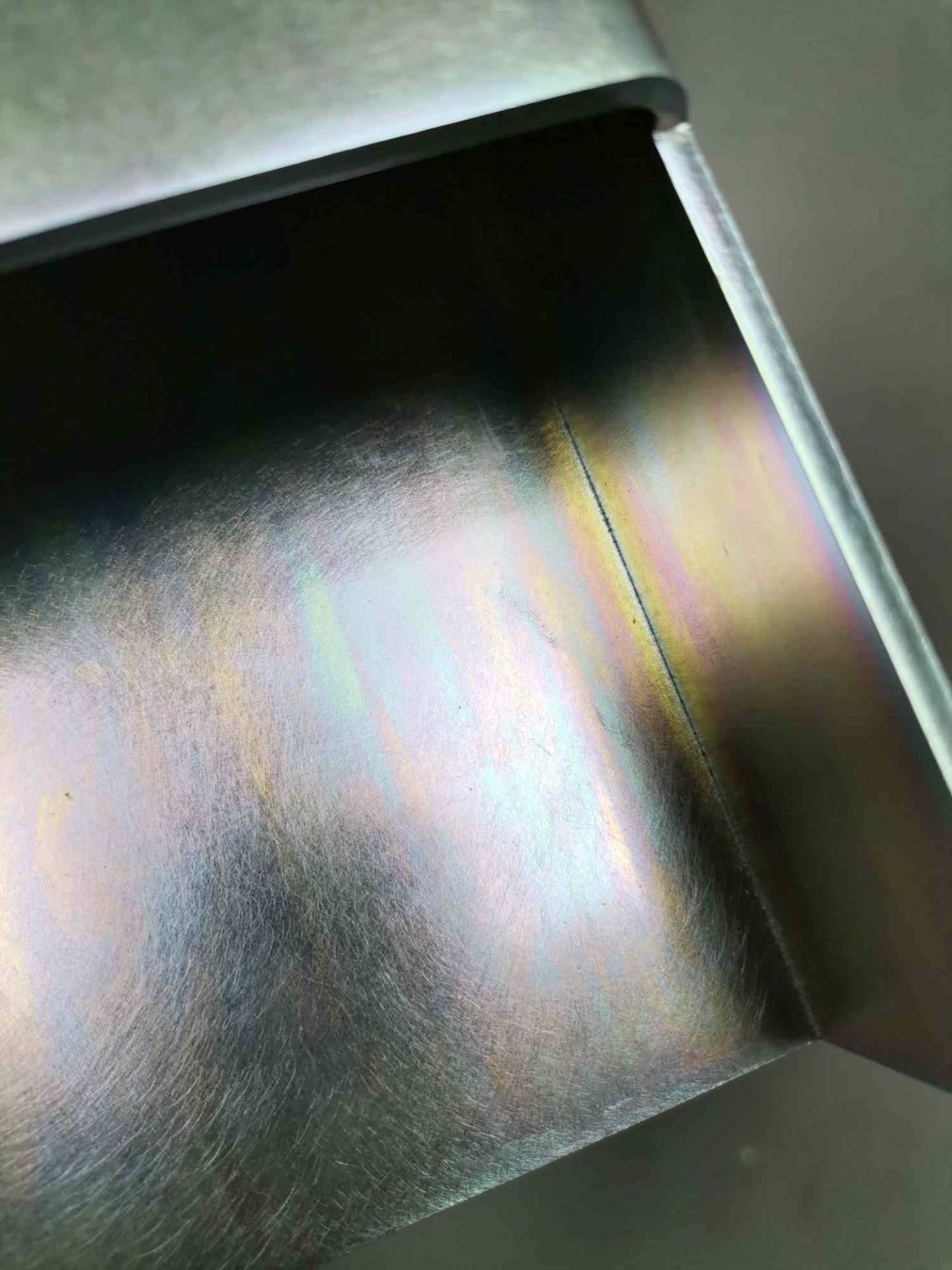 Meta Side Table CHROMGELB Beistelltisch New Tendency MÄNGELEXEMPLAR  