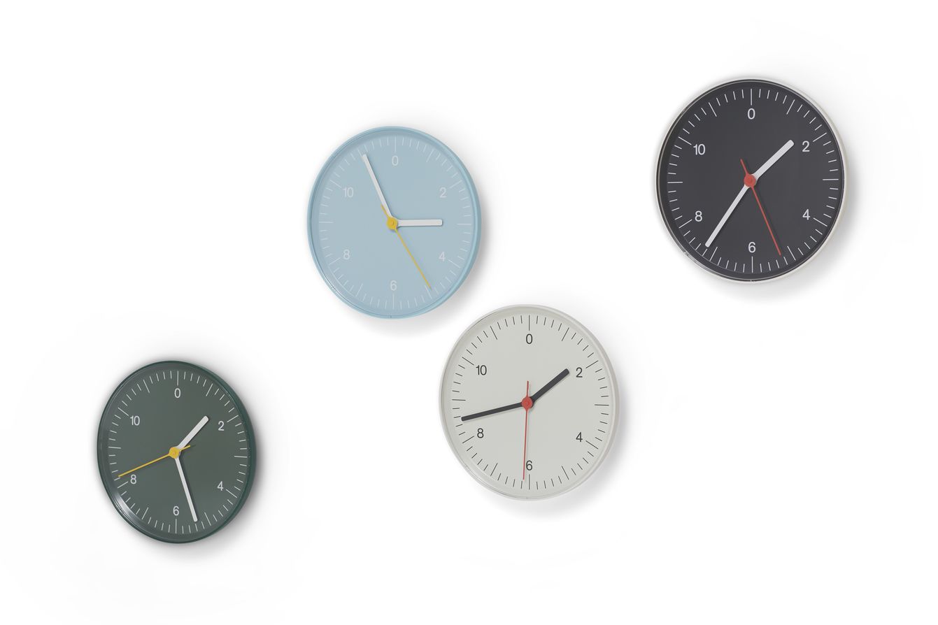 Wall Clock Wanduhr GRÜN Hay EINZELSTÜCK