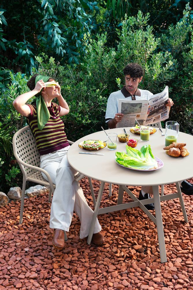 Croisette Bridge Armlehnen Stuhl Outdoor Fermob