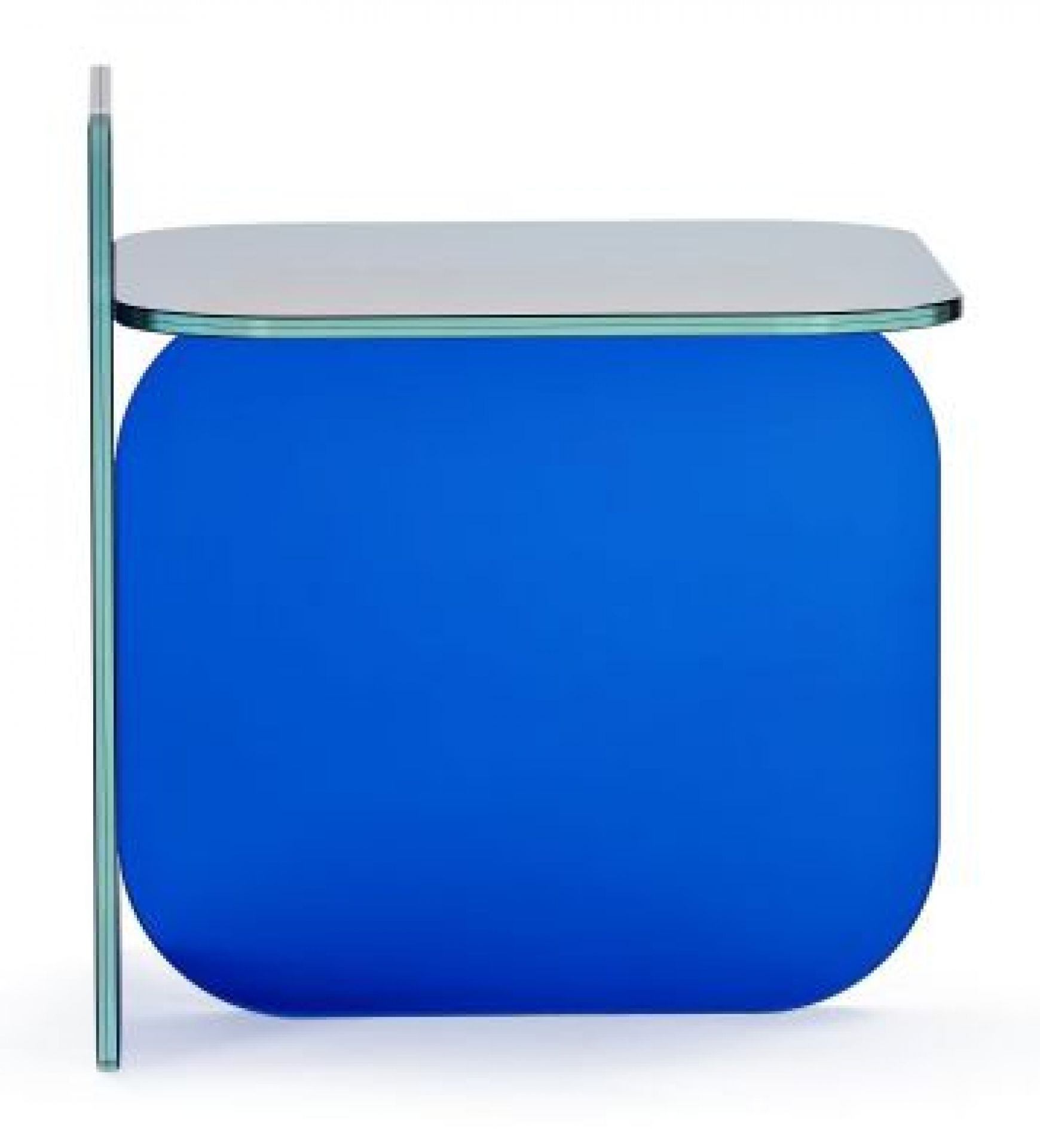Sol Side Table ClassiCon Kristallglas royalblau