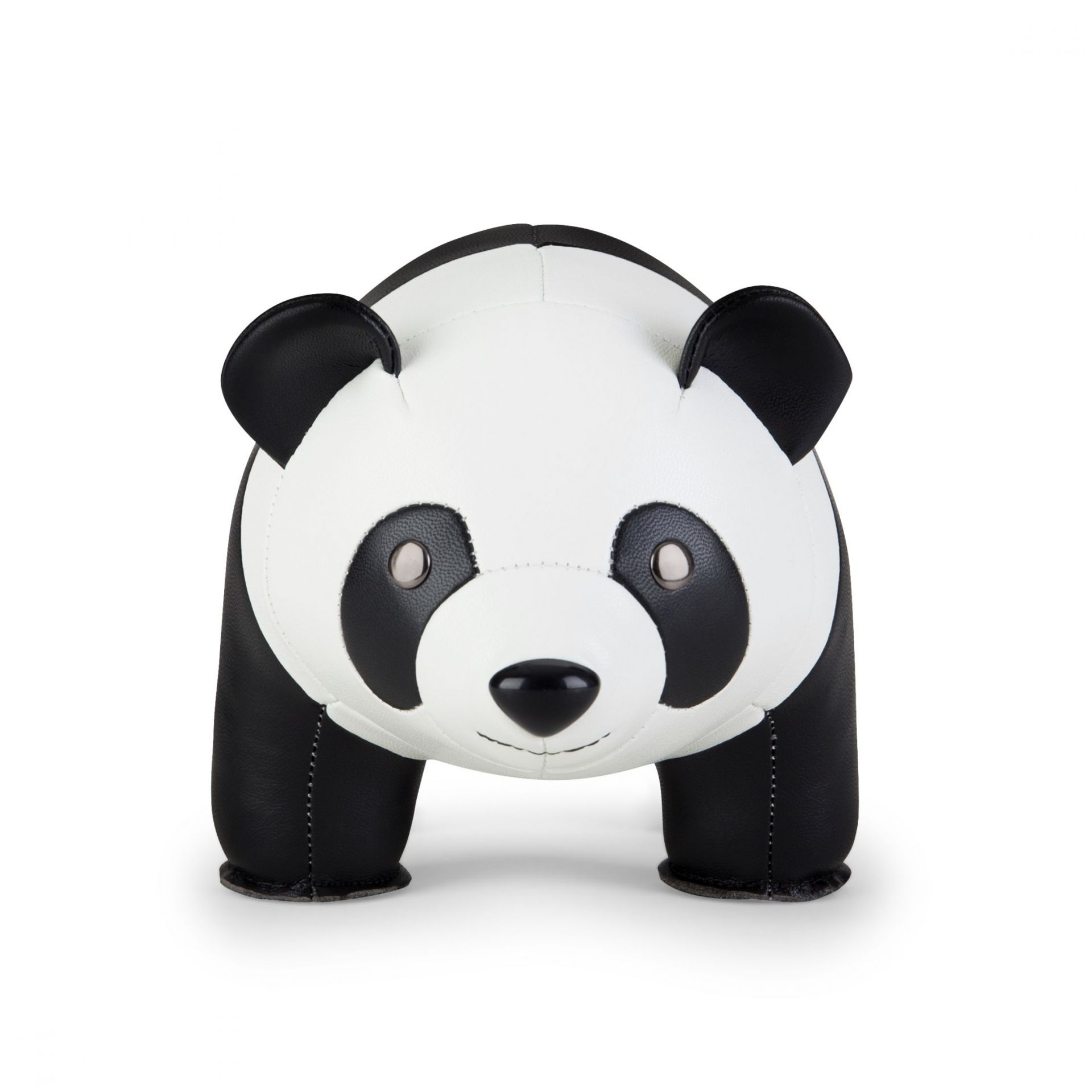 Buchstütze Panda Weiß/Schwarz Züny