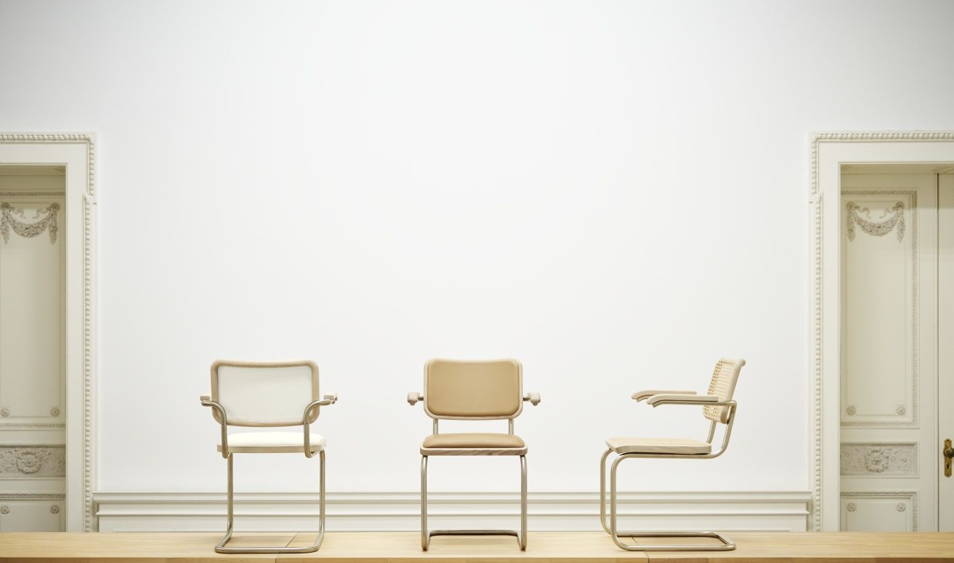 JS. Thonet by Jil Sander S 64 P / S64P Freischwinger Thonet
