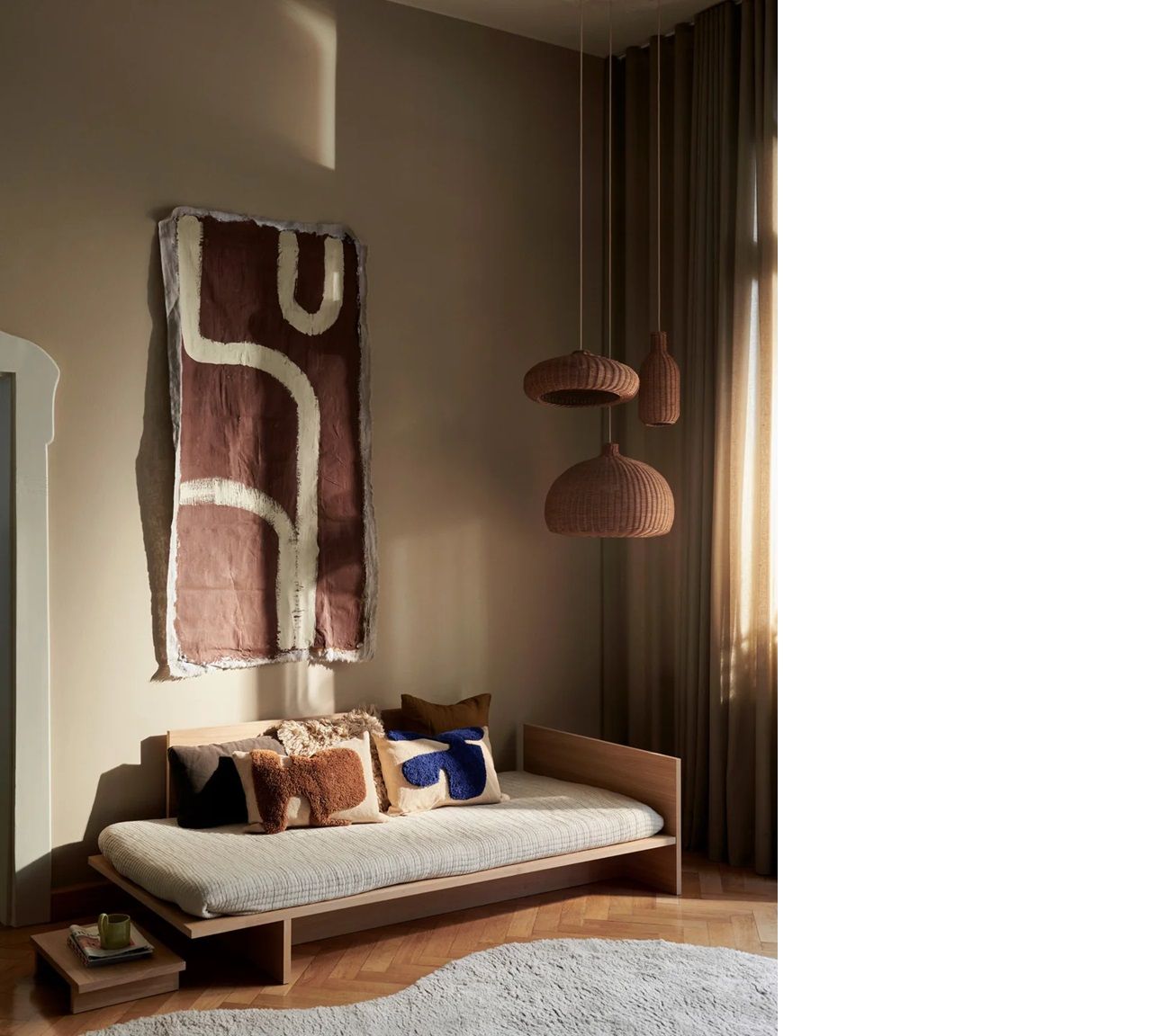 Braided Lampshade Disc Lampenschirm Ferm Living EINZELSTÜCK