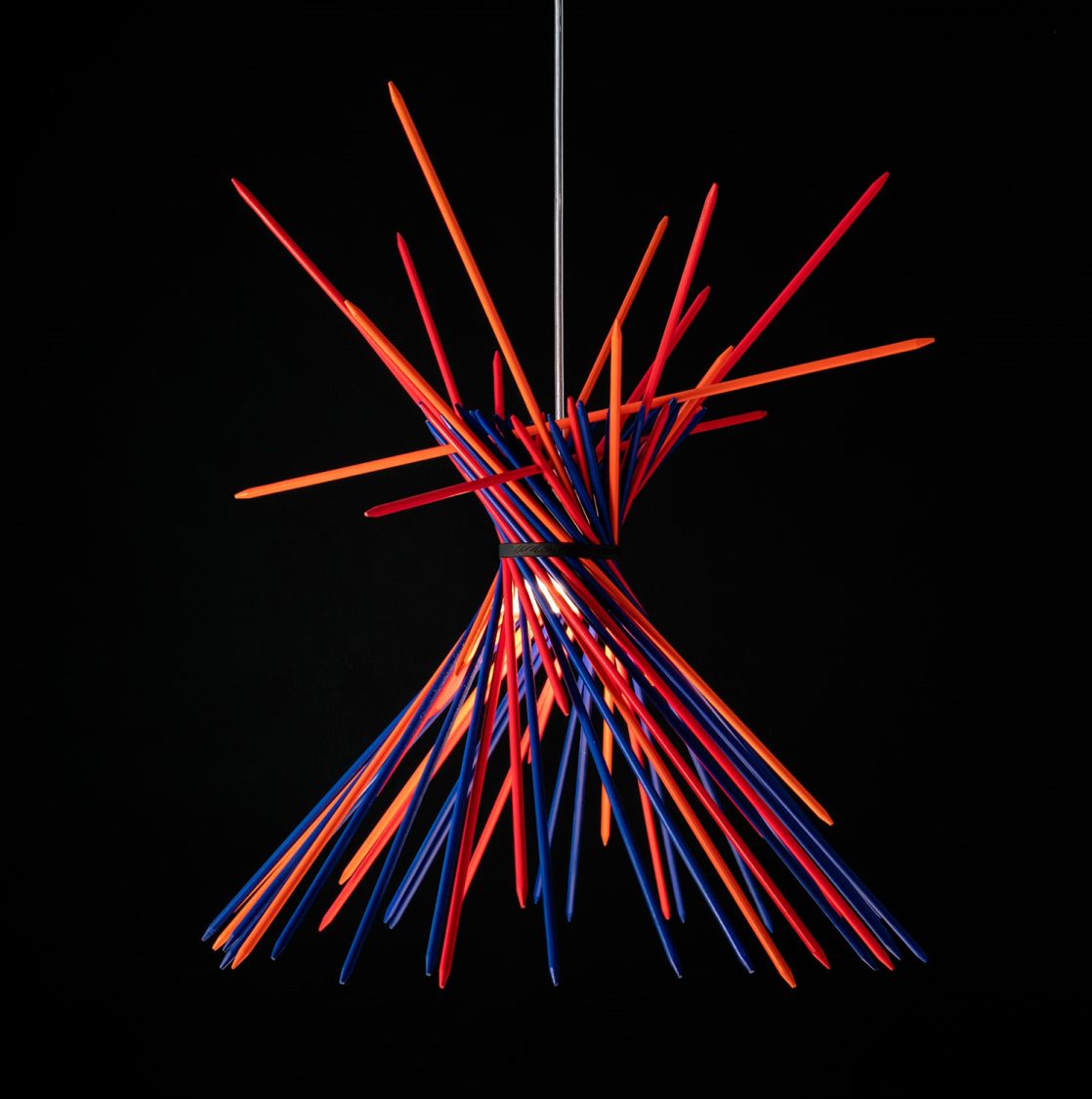 Pic-A-Stic Pendelleuchte Blau-leuchtrot-leuchtorange Ingo Maurer