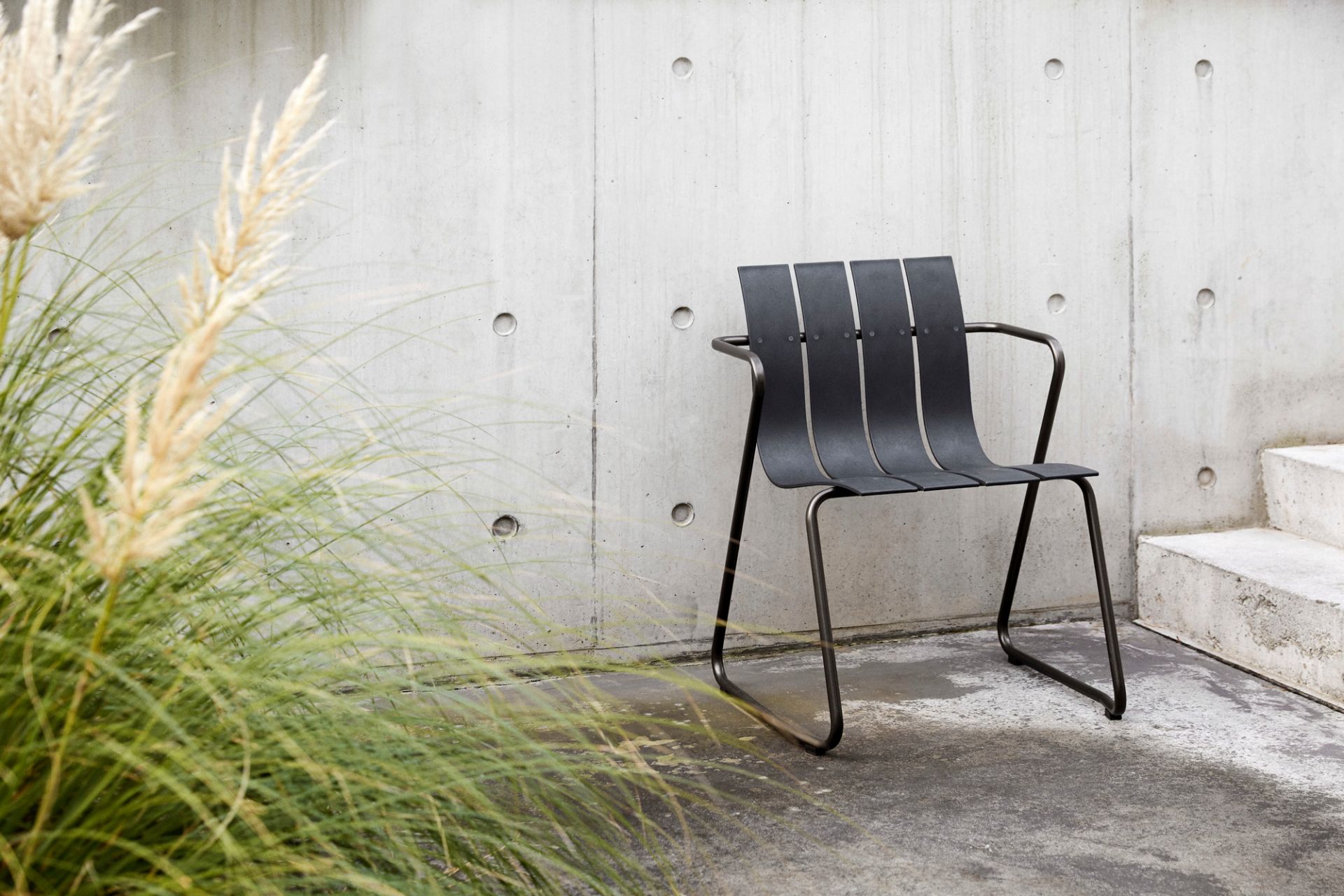 Ocean Chair Outdoor Stuhl Mater Schwarz