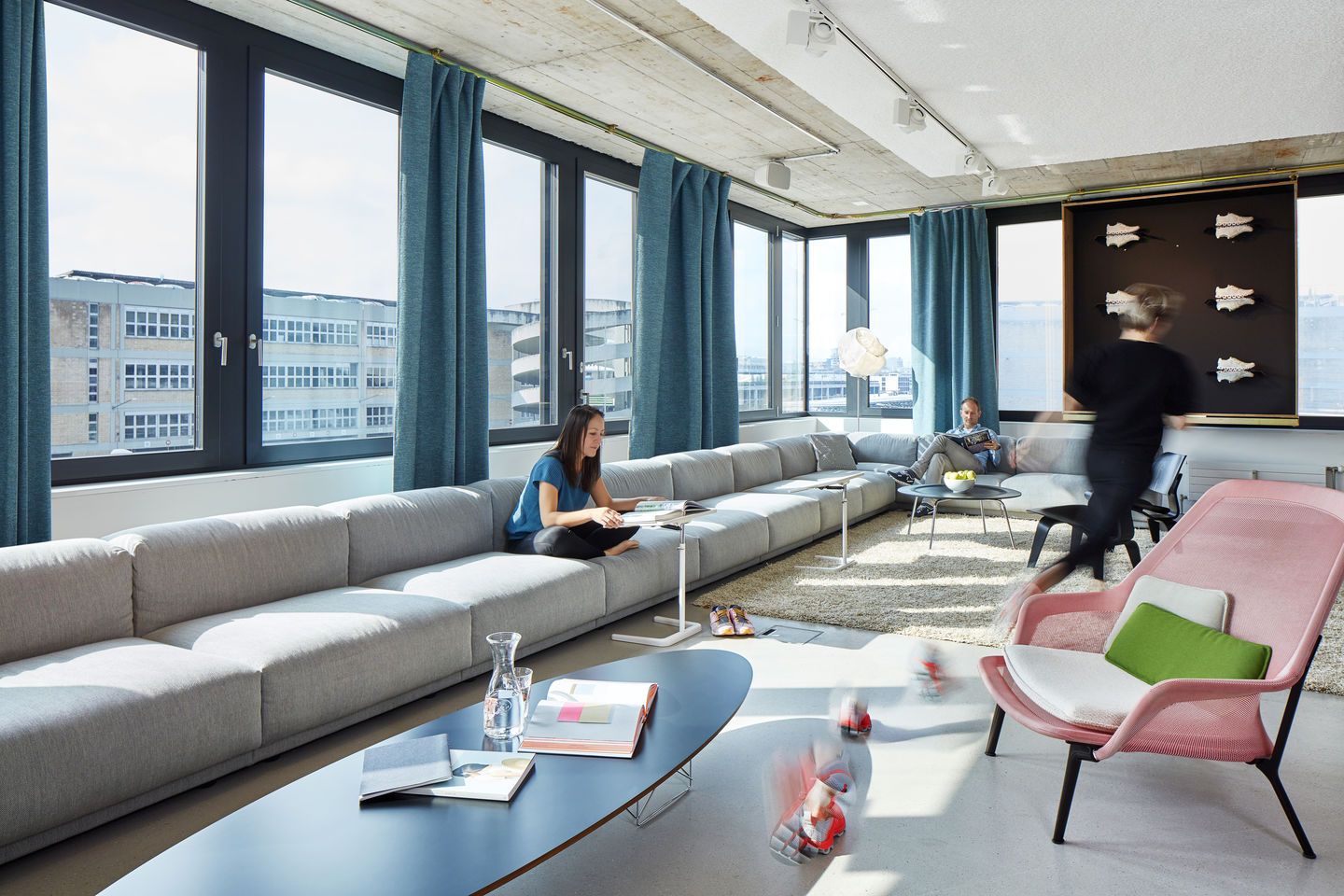 Slow Chair & Ottoman Sessel Vitra