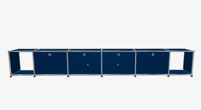 USM Board enzianblau ohne Schlösser Bx270 cm USM Haller EINZELSTÜCK