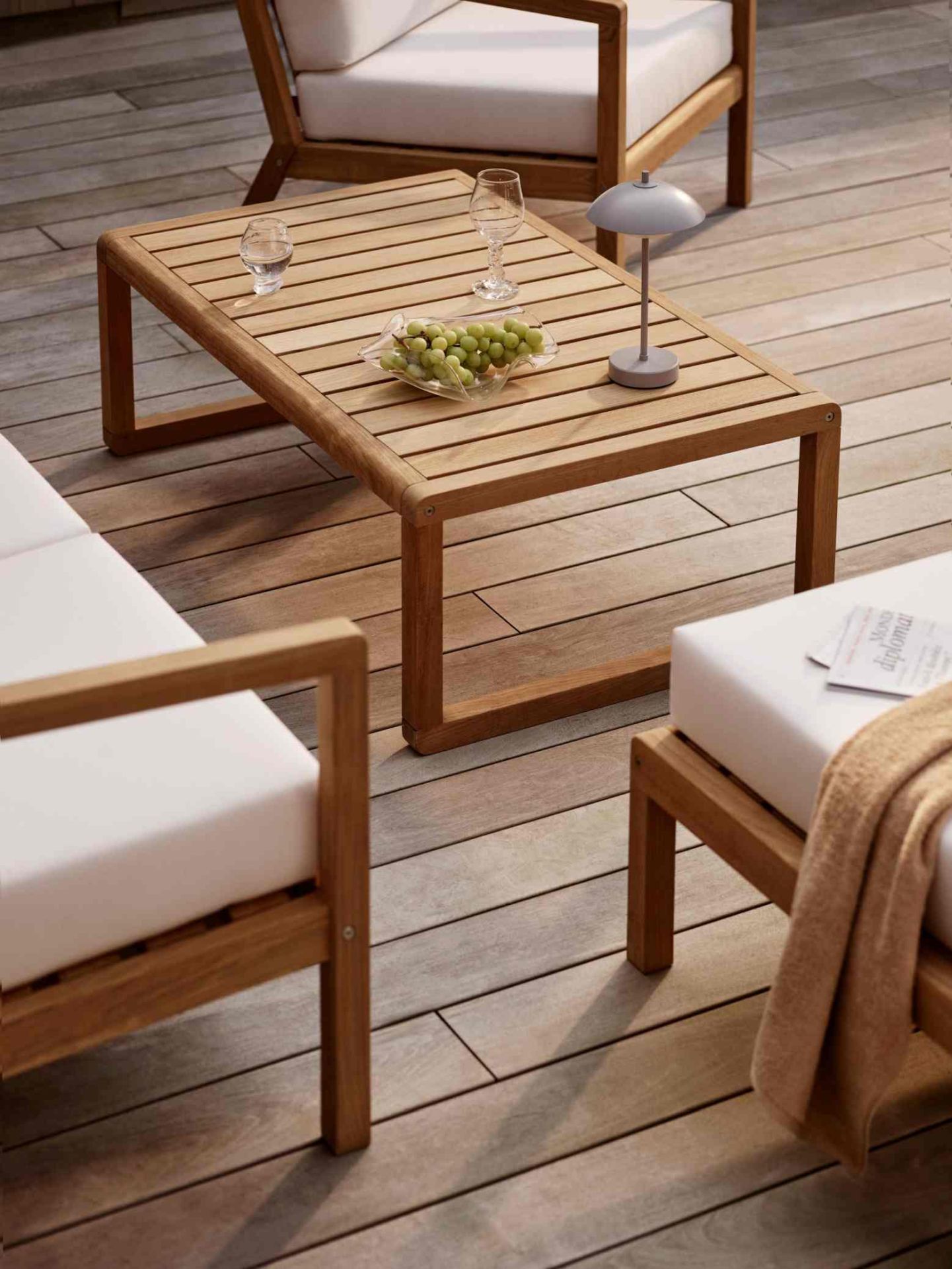 Clam Portable Tischleuchte Akkuleuchte Fritz Hansen