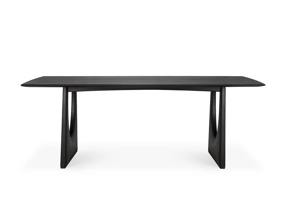 Geometric Dining table Esstisch Eiche schwarz Ethnicraft