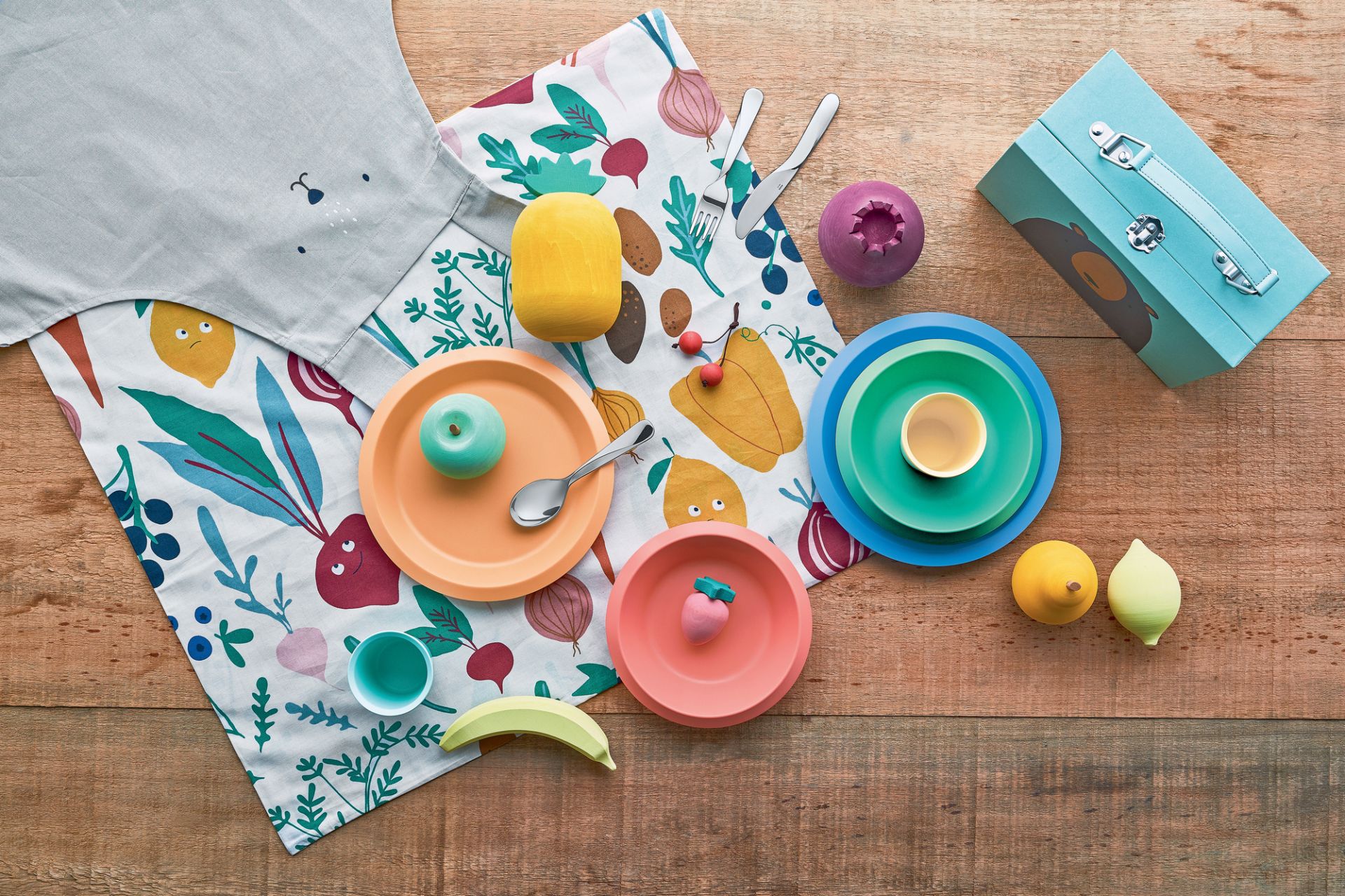 Giro Kids Collection Kinderbesteckgarnitur aus Edelstahl Alessi