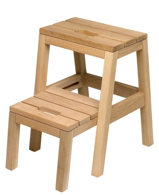 Dania Step Ladder Trittleiter Skagerak by Fritz Hansen
