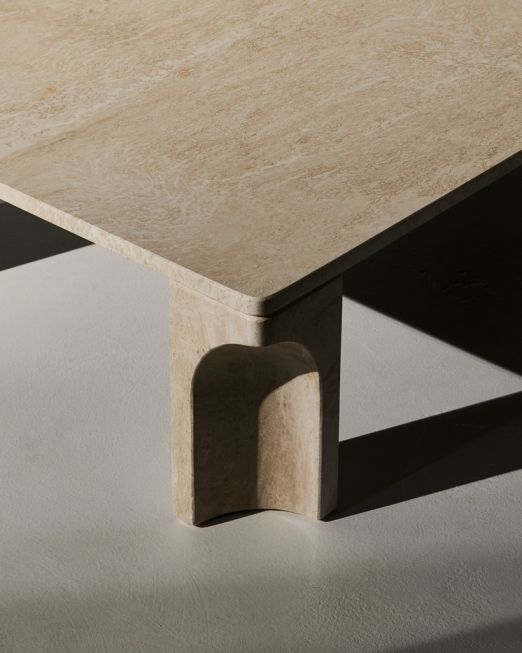 Doric Couchtisch Rechteckig Gubi