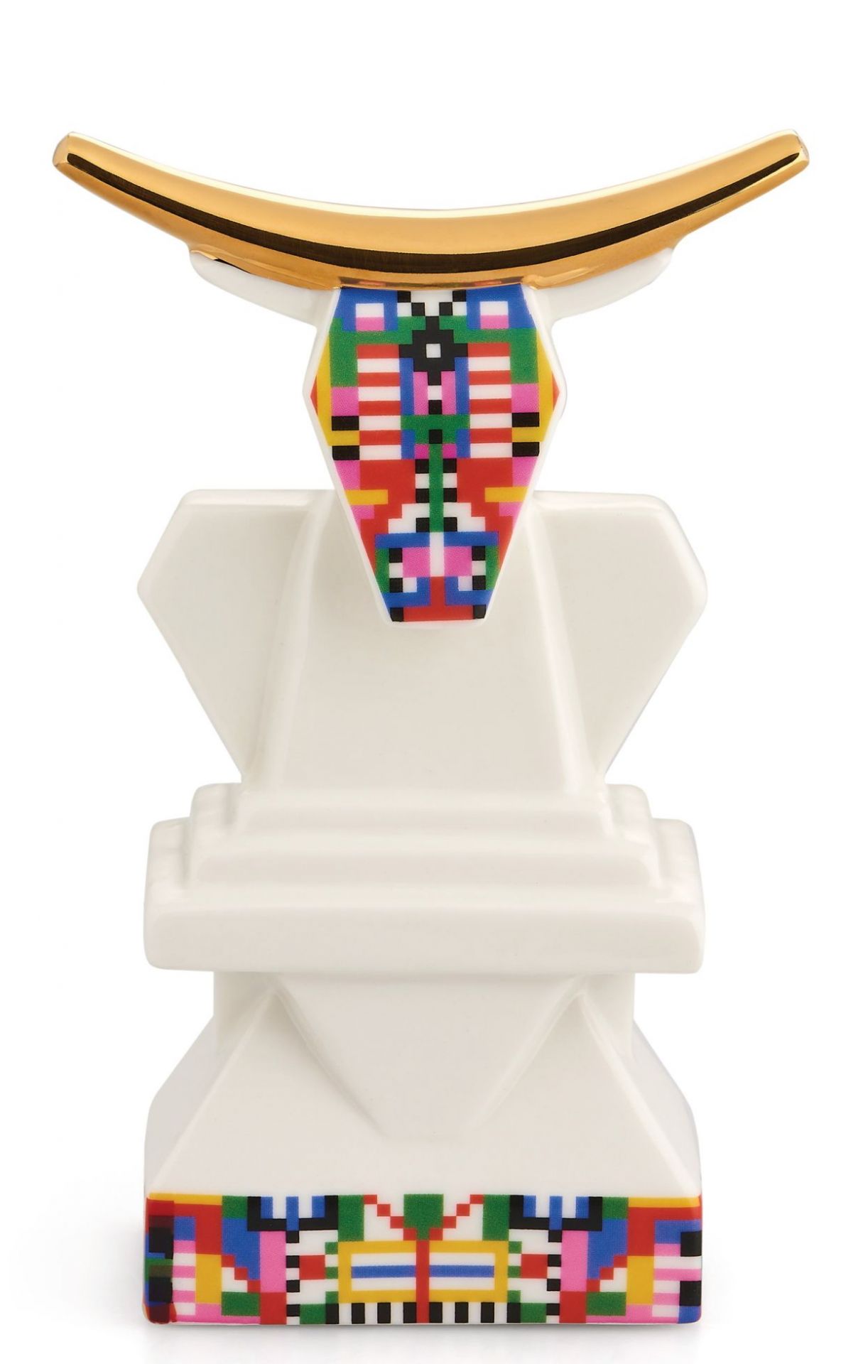 Cow Porzellanfigur ESA05 4 Alessi EINZELSTÜCK
