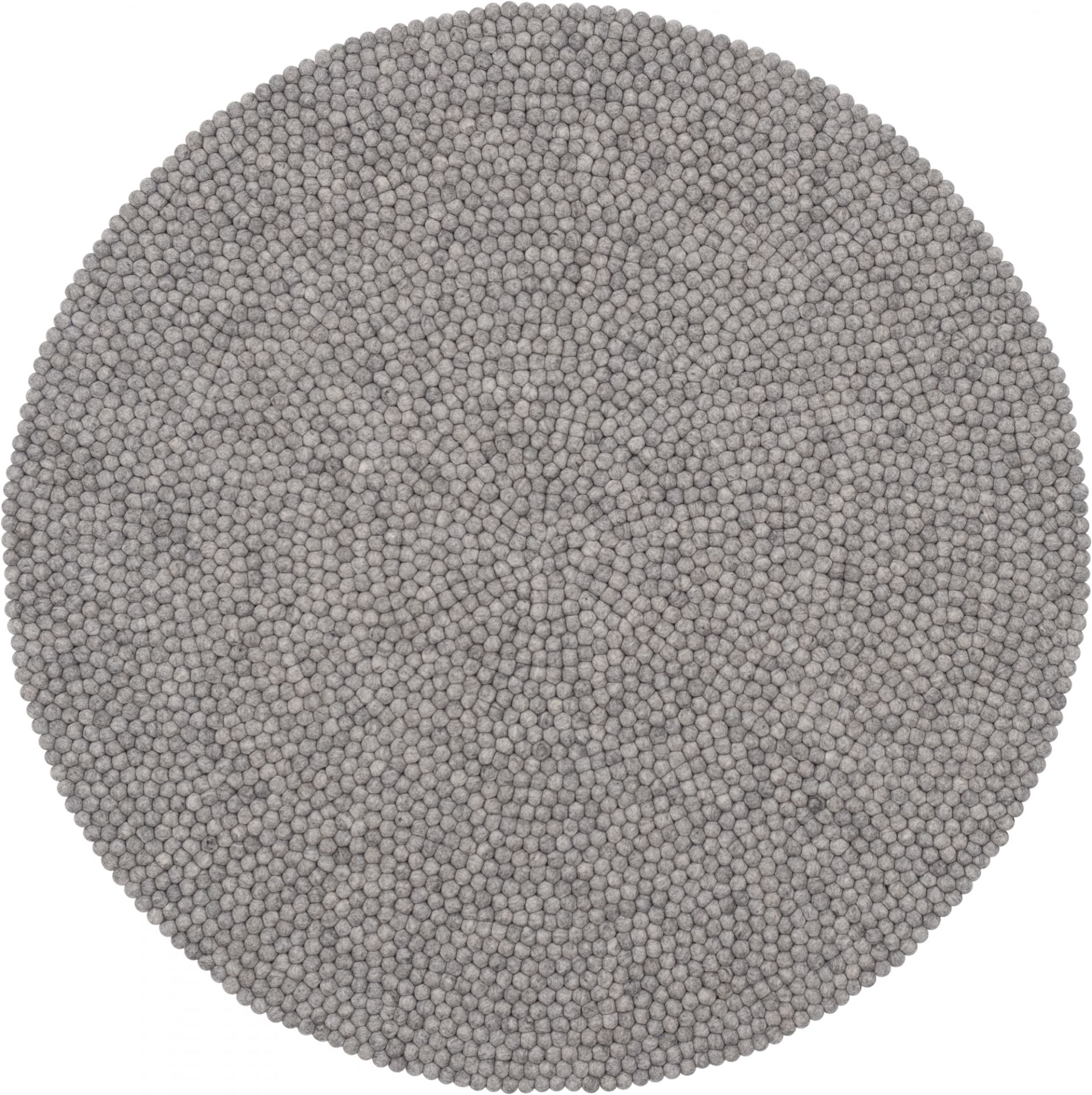 Filzkugel Teppich rund 160 cm myfelt Carl