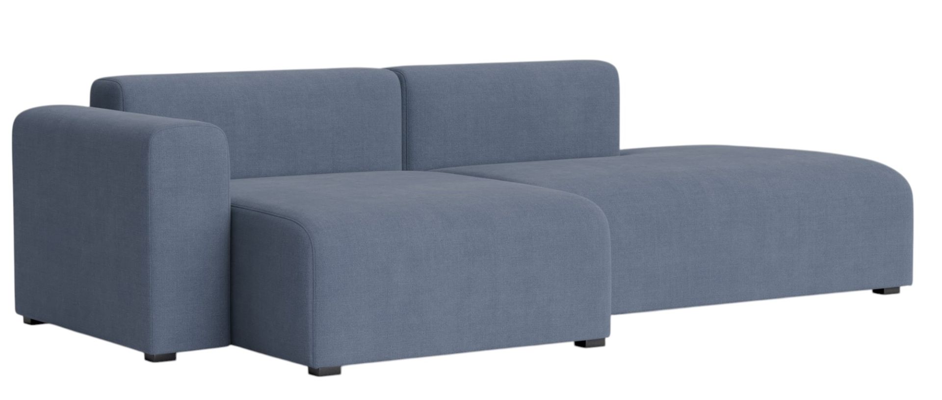 Mags Sofa 2,5-Sitzer Combination 3 low Armrest mit Armlehne links Hay