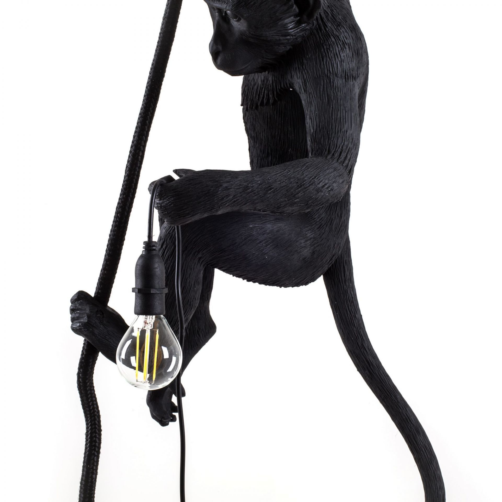 Monkey Lamp Black Pendelleuchte Seletti EINZELSTÜCK