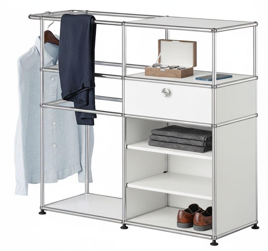 Garderobe USM Haller Reinweiss