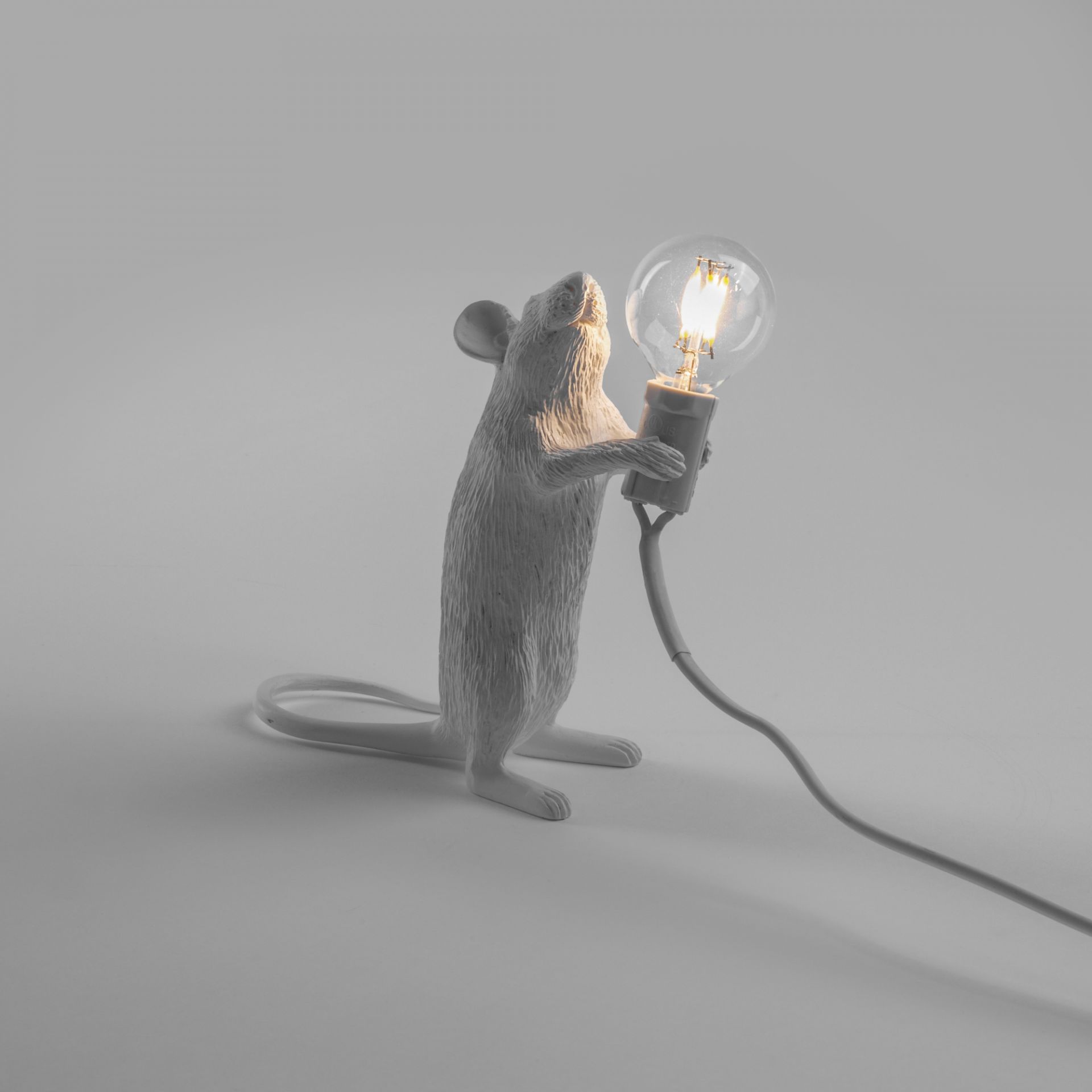 Mouse Lamp Tischleuchte stehend mit USB Seletti