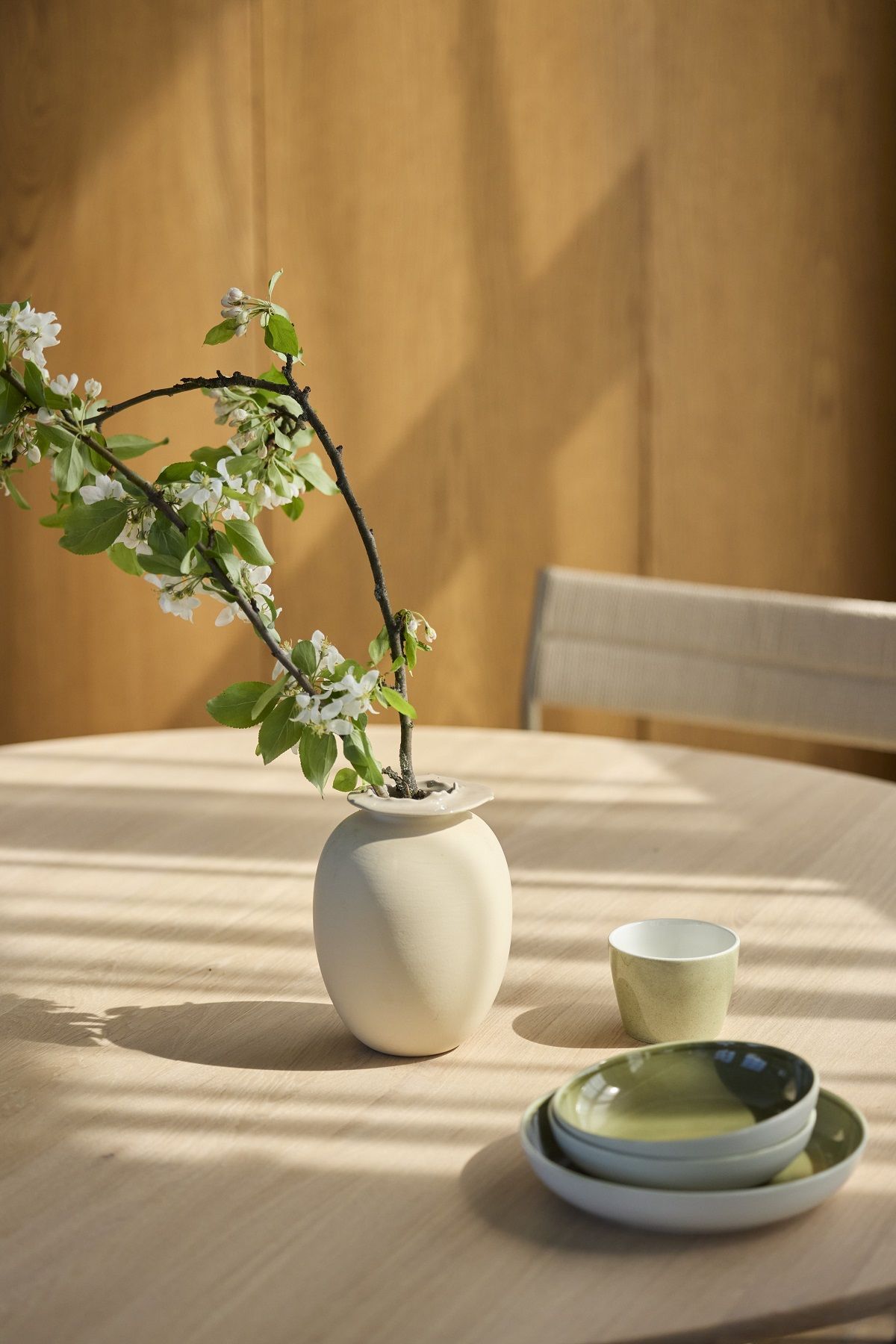 Expand Dining table Circular Ausziehtisch / Esstisch Northern