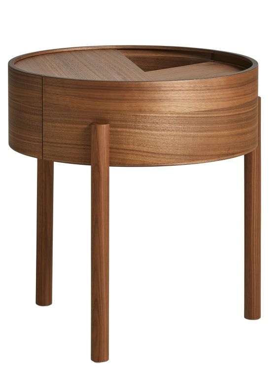 Arc Side Table Walnuss Ø 42 cm Woud