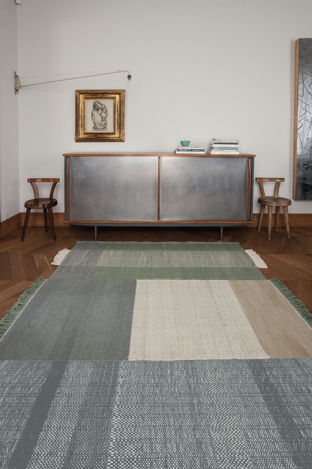 Tres Teppich Nanimarquina 170x240 cm Salbei