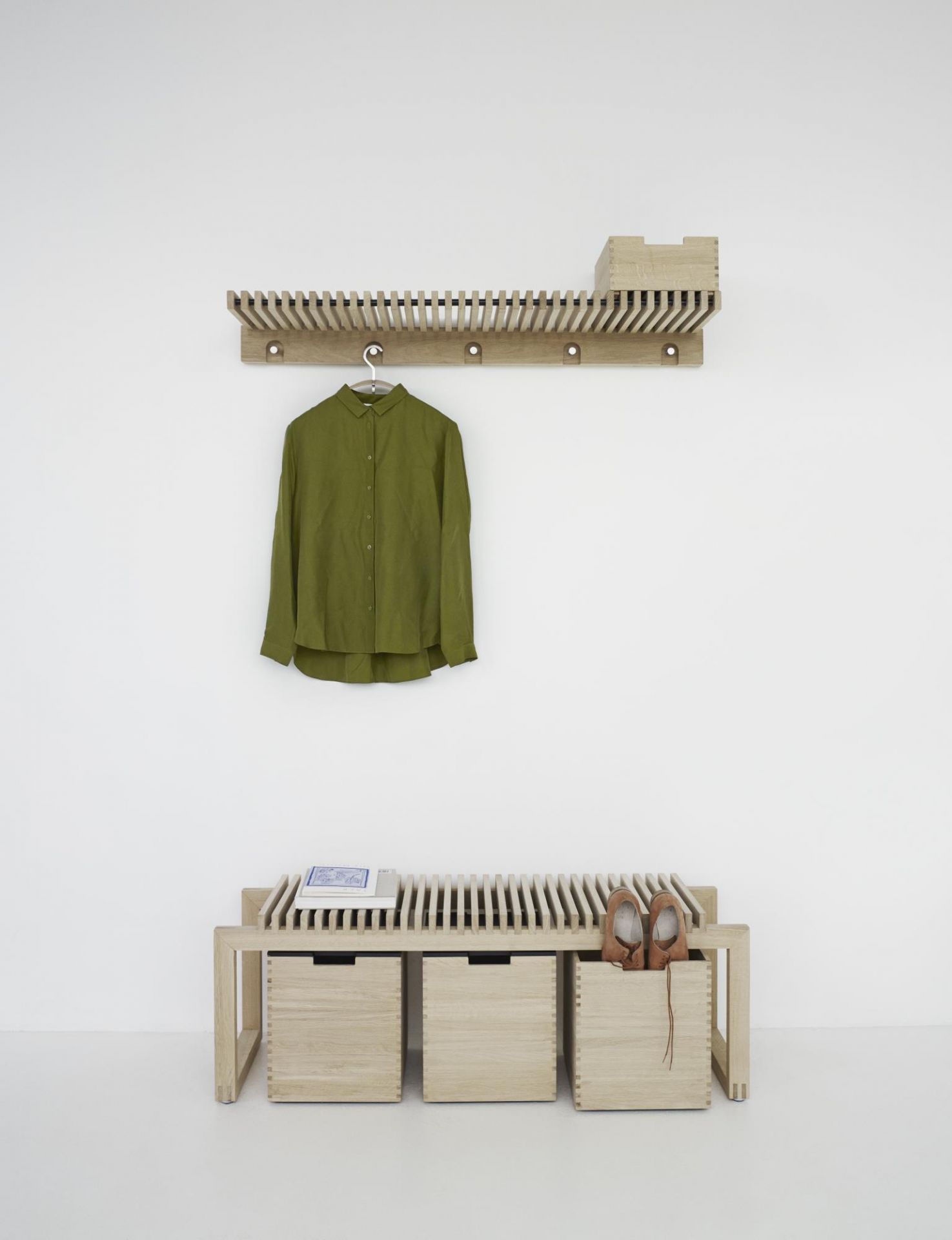 Cutter Wardrobe Wandgarderobe Skagerak by Fritz Hansen
