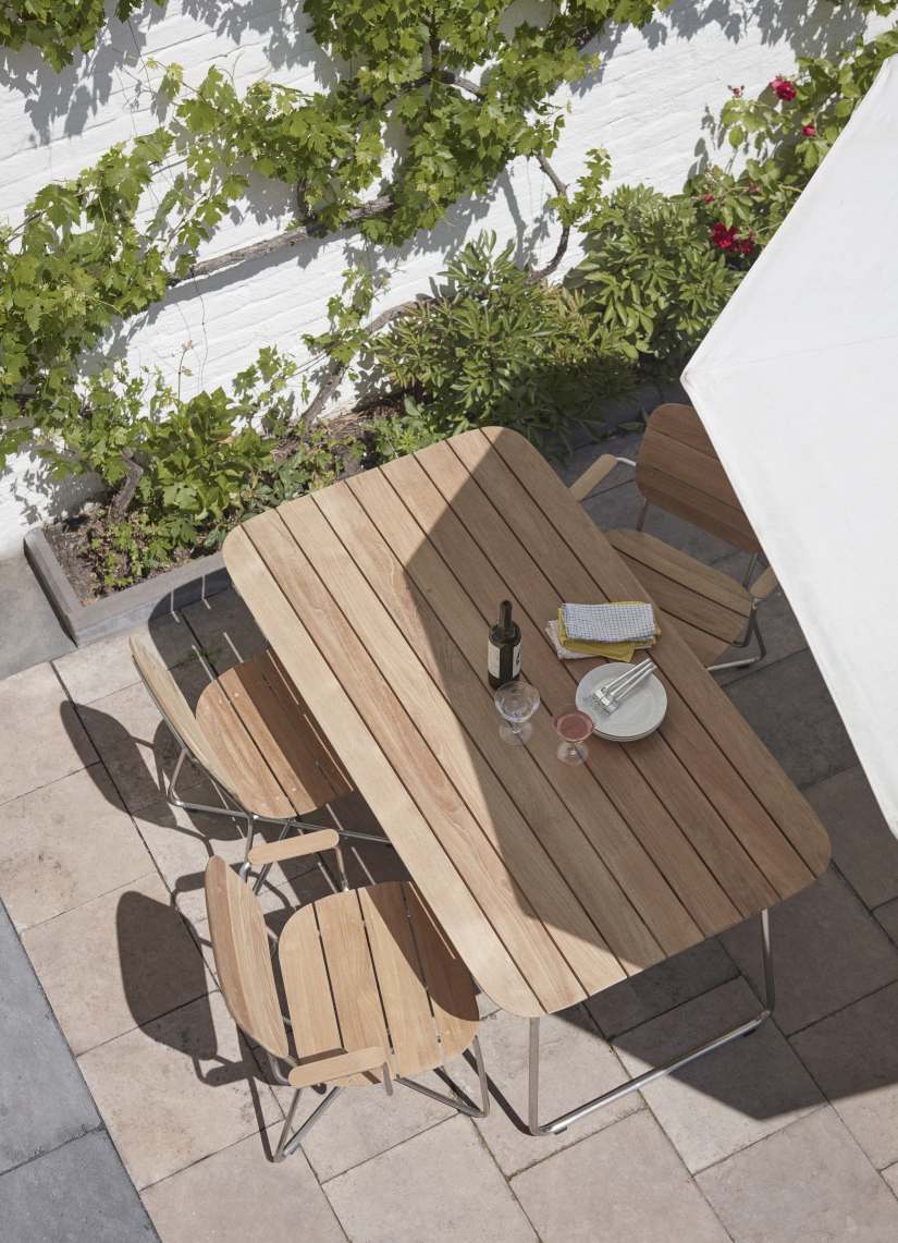Lilium Table Esstisch Outdoor Skagerak by Fritz Hansen