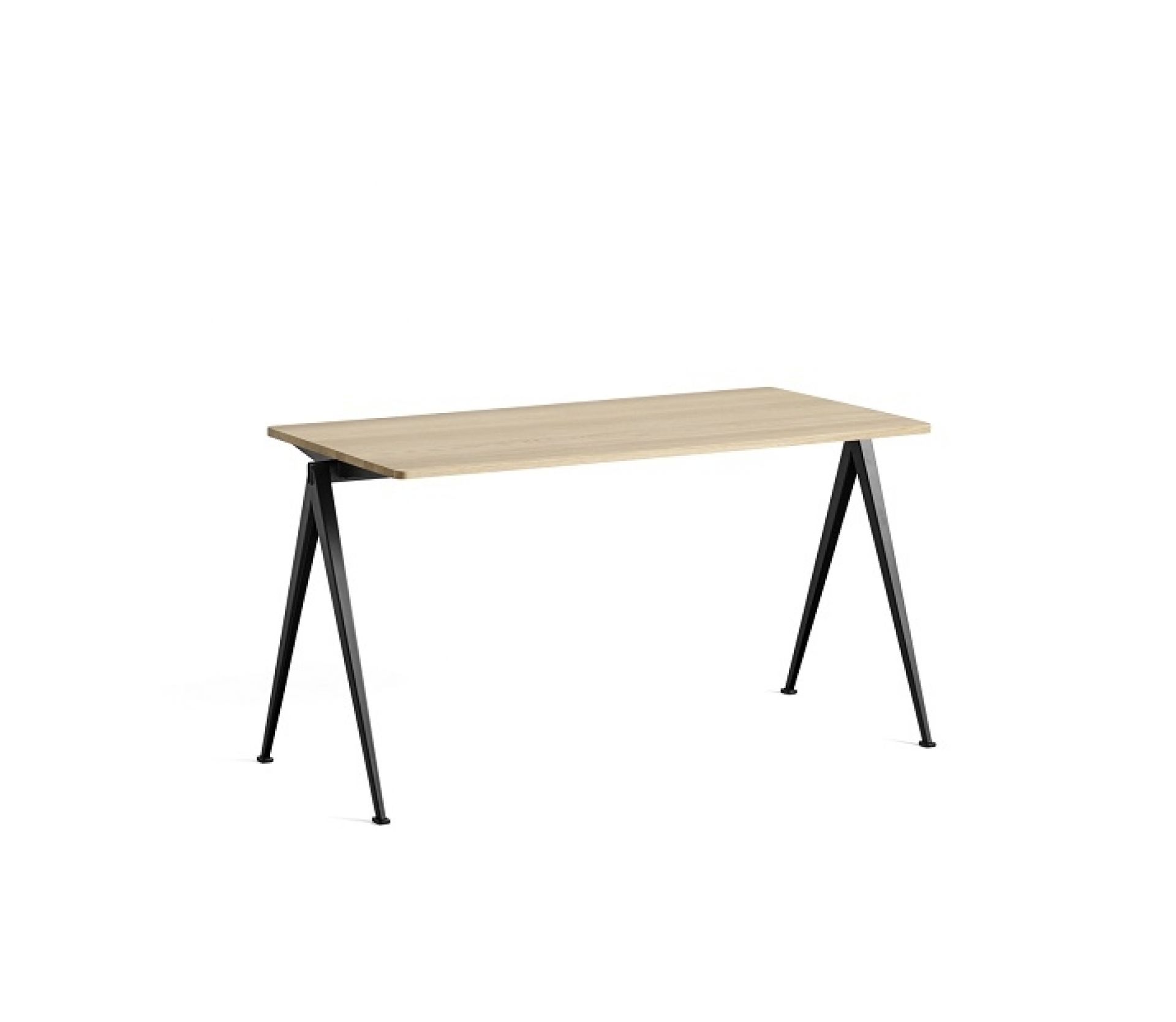 Pyramid Table 01 Tisch / Sekretär Hay Eiche matt schwarz B 140 x T 65 