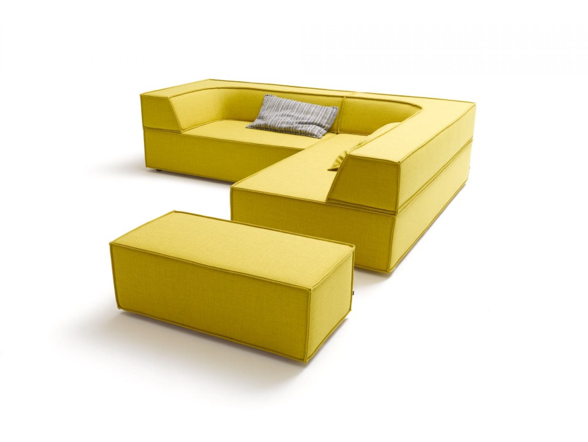 Trio Sofa 4 Module Vorzugskombination Ecke Quick Ship Rechts Cor
