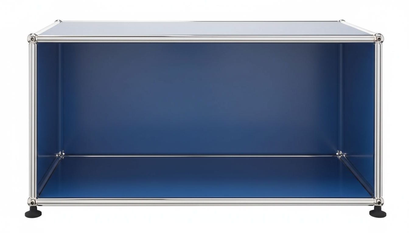 USM Haller Lowboard Offen Enzianblau
