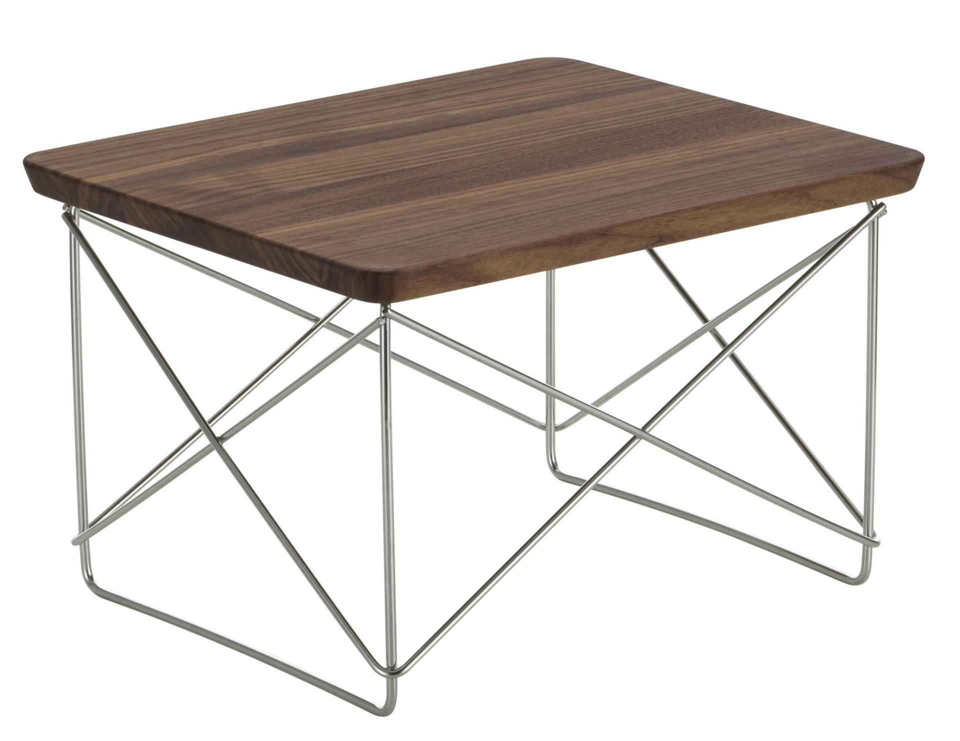 Occasional Table LTR Beistelltisch Nussbaum dunkel Vitra NEUE VERSION  