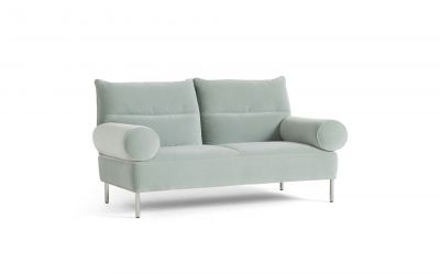 Pandarine 2-Sitzer Sofa mit Zylinderarmlehnen Hay