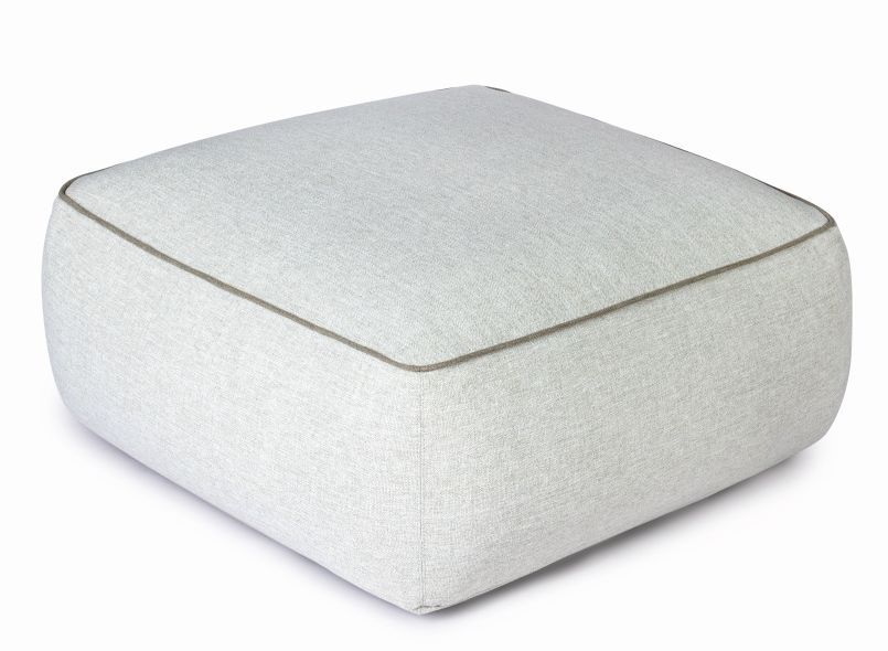 Maliha Lounge Hocker Eckig Outdoor Weishäupl Pebble