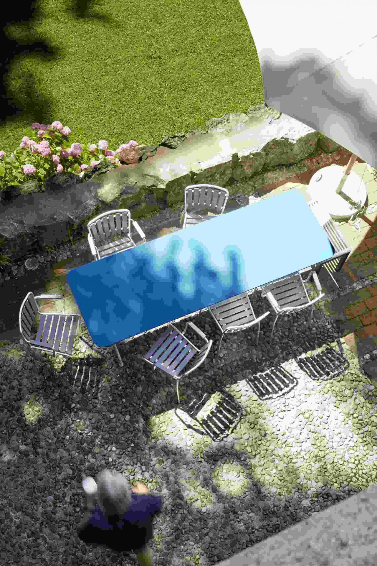 Haefeli Esstisch Outdoor B 160 x T 80 x H 74 cm Embru   
