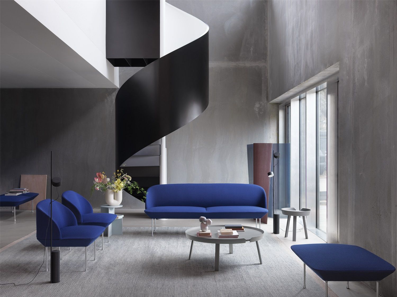 Oslo Pouf Hocker Muuto