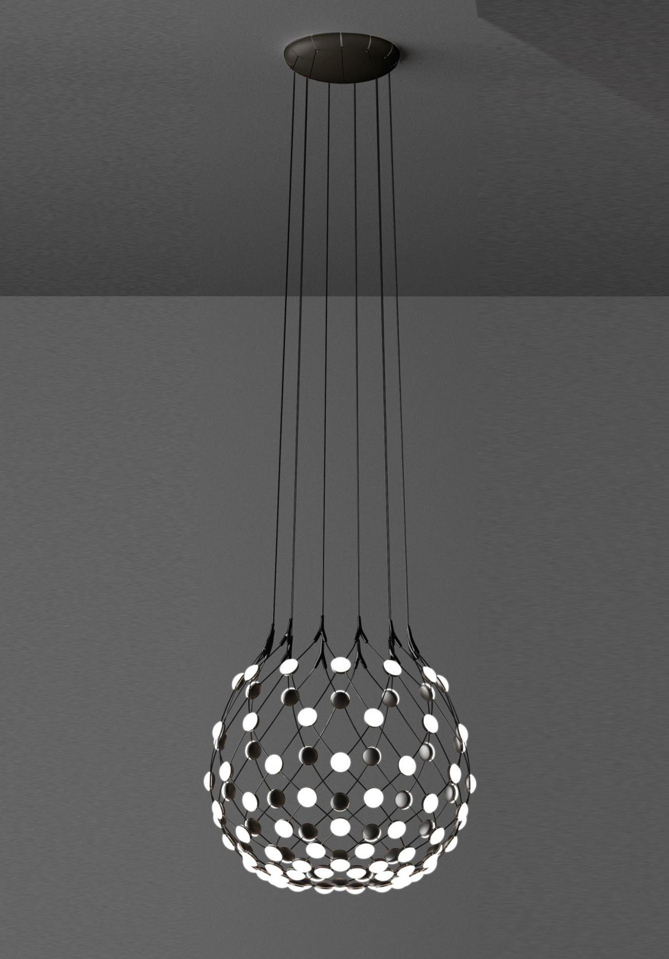 D86 Mesh Deckenleuchte Luceplan