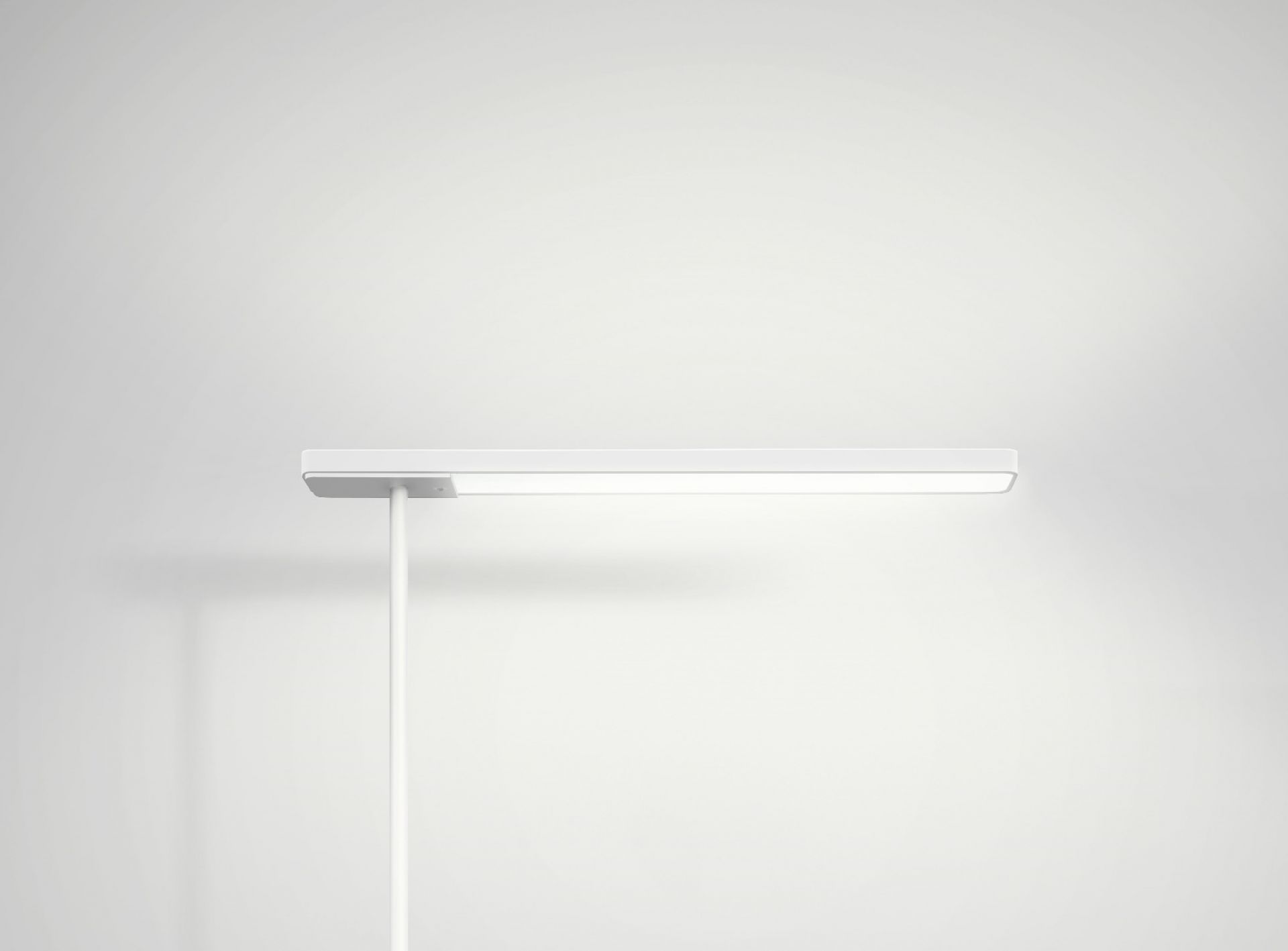 Slice² Tischleuchte mit Adapter für USM Haller Tischsysteme Serien Lighting weiß / integriert