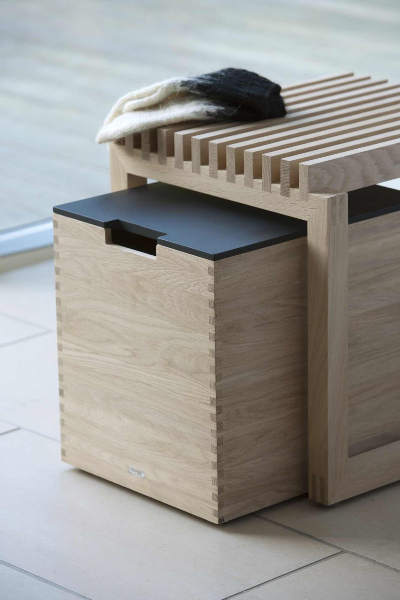 Cutter Stool Hocker Skagerak by Fritz Hansen