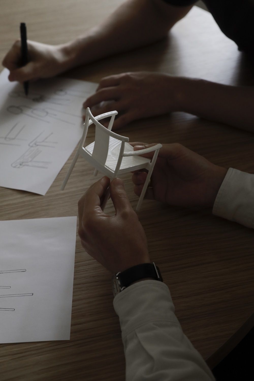 Merkur Dining Chair Stuhl mit Armlehnen / Esszimmerstuhl Audo Copenhagen