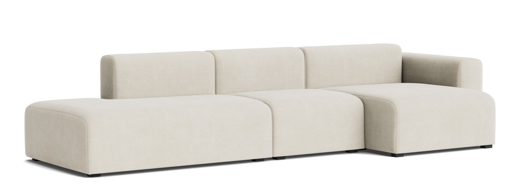 Mags Sofa 3-Sitzer Combination 4 Low Armrest mit Armlehne rechts Hay