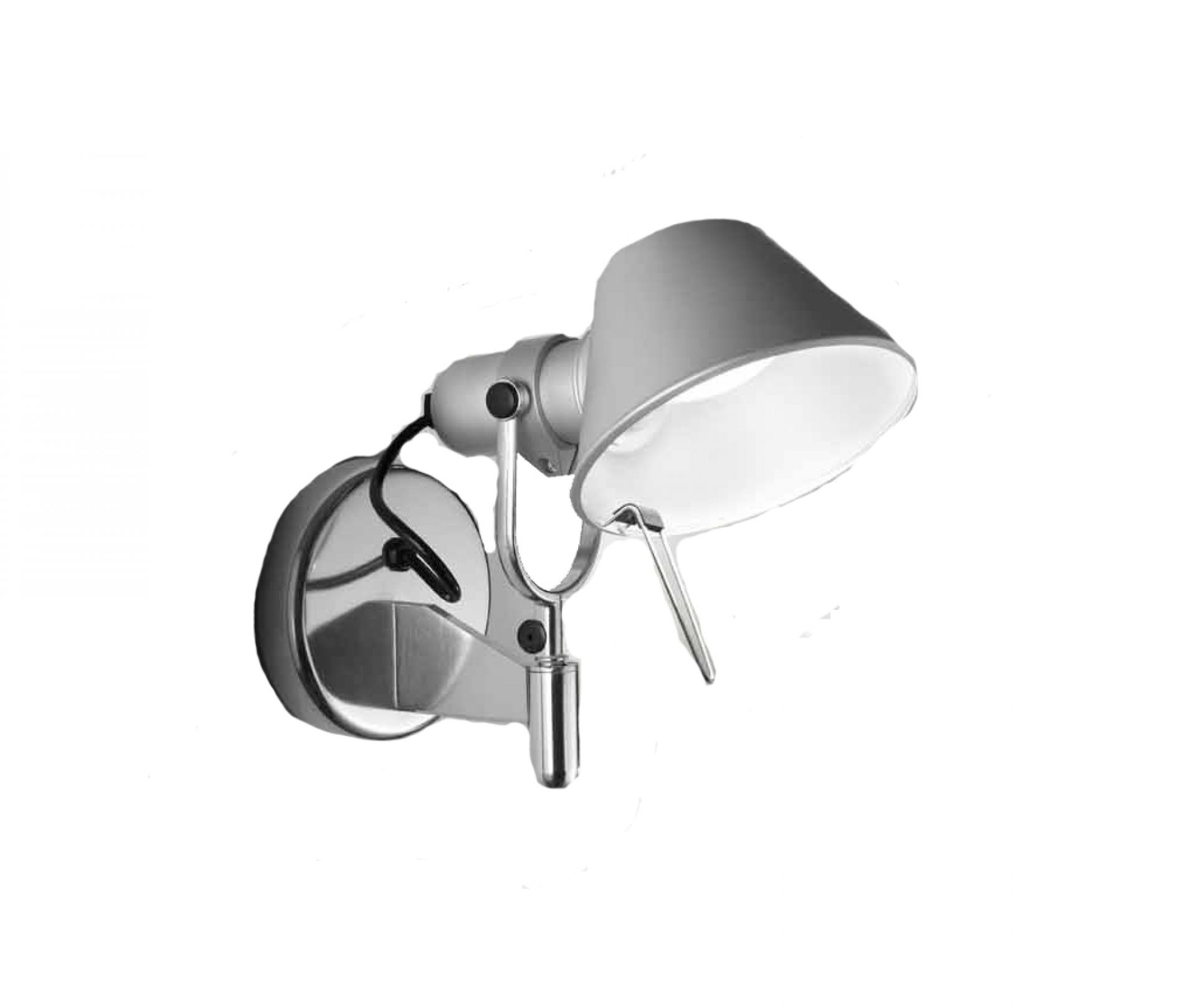 Tolomeo Micro Faretto Wandleuchte Aluminium Artemide